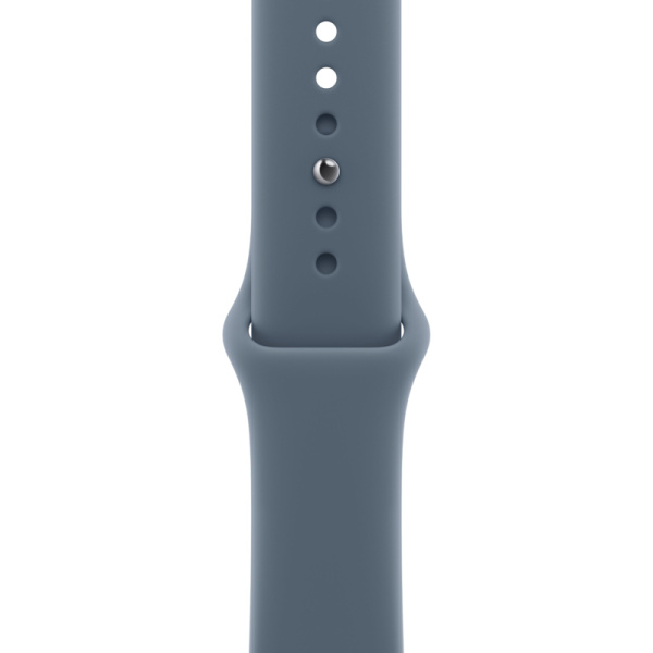Часы Apple Watch Series 11 42mm Space Gray Aluminum Case with Anchor Blue Sport Band (GPS) (размер M/L)