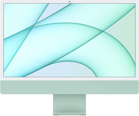 Моноблок Apple iMac 24  Retina 4,5K M1 (8C CPU, 7C GPU) / 8GB / 256GB SSD Green (Зеленый)  MJV83