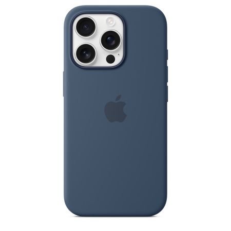 Чехол Apple iPhone 16 Pro Silicone Case with MagSafe Denim