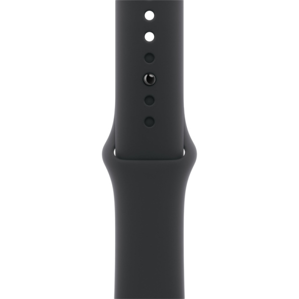 Часы Apple Watch Series 11 46mm Jet Black Aluminum Case with Black Sport Band (GPS) (размер S/M)