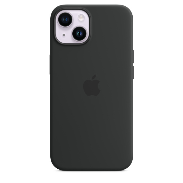 Чехол Apple iPhone 14 Silicone Case with MagSafe Midnight Чехол Apple iPhone 14 Silicone Case with MagSafe Midnight