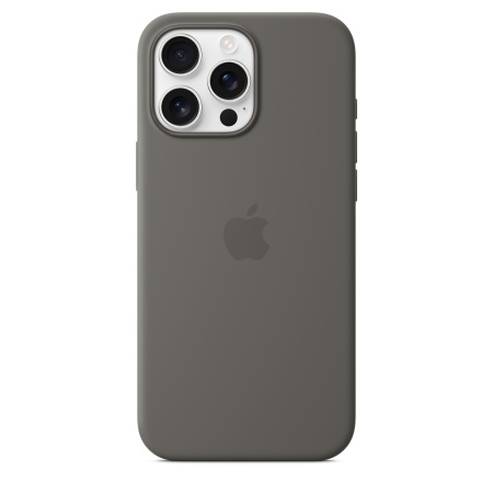 Чехол Apple iPhone 16 Pro Max Silicone Case with MagSafe Stone Gray