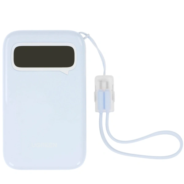 Внешний аккумулятор UGREEN PB522 10000mAh Mini Quick Charging 20W Blue