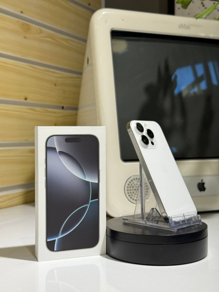 Смартфон Apple iPhone 16 Pro 256GB White Titanium (Уцененный)