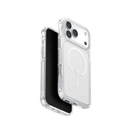 Защитный чехол UNIQ LifePro Xtreme Tinsel (MagSafe) для iPhone 17 Pro Max Lucent