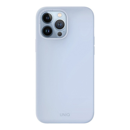 Защитный чехол Uniq Lino with MagSafe для iPhone 13 Pro Arctic Blue