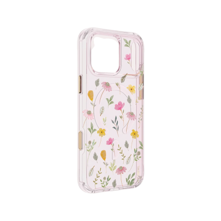 Защитный чехол Uniq COEHL IML EVIE (MagSafe) для iPhone 18 Pro Max/17 Pro Max Pink Blossom