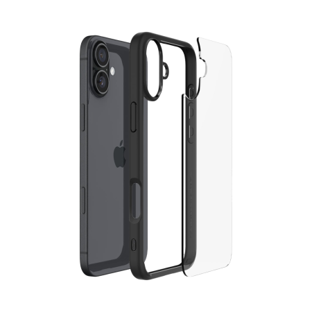 Защитный чехол Spigen Ultra Hybrid для iPhone 16 Matte Black