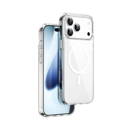 Защитный чехол Wiwu iShield Pro для iPhone 17 Pro MagSafe Сlear