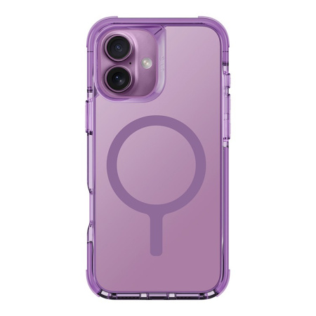 Защитный чехол Uniq для iPhone 16 Plus Combat MagSafe Grape Pink