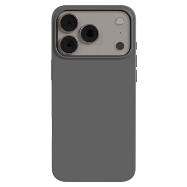 Защитный чехол AceCase Soft Shell для iPhone 17 Pro Max Gray