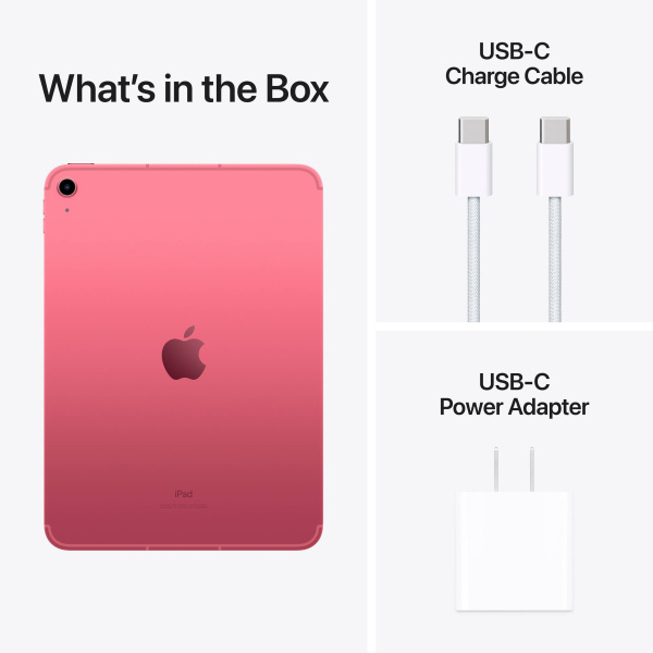 Планшет Apple iPad 10.9 (2022) Wi-Fi + Cellular 64Gb Pink (Розовый)