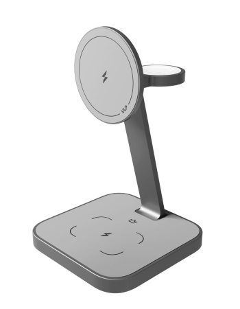 Беспроводное зарядное устройство VLP Unity Power 3in1 Gray Space