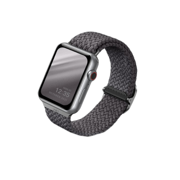 Ремешок Uniq для Apple Watch 42-45 mm ASPEN Strap Braided Grey