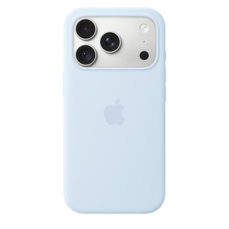 Чехол Apple iPhone 18 Pro Silicone Case with MagSafe Crisp Blue
