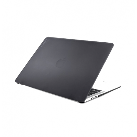 Чехол-накладка для MacBook Air 13 (2018) Uniq FROSTED HUSK Pro Clear Black