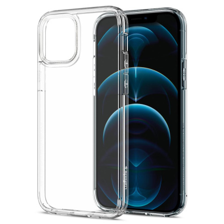 Защитный чехол Spigen Ultra Hybrid для iPhone 12 / 12 Pro Crystal Clear