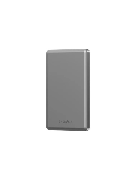 Внешний аккумулятор Energea AluPac MINI 5K (CCC) 5000мАч MagSafe 15W, USB-C 20W Ultra Light Aluminium Gunmetal