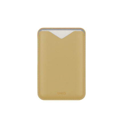 Магнитный бумажник Uniq Lyden EVO Magnetic cardholder with Stand Canary Yellow