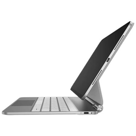 Чехол-клавиатура Uniq VENNO Magnetic Smart Keyboard Folio для iPad Pro 11 (2024-2025) с английской раскладкой White