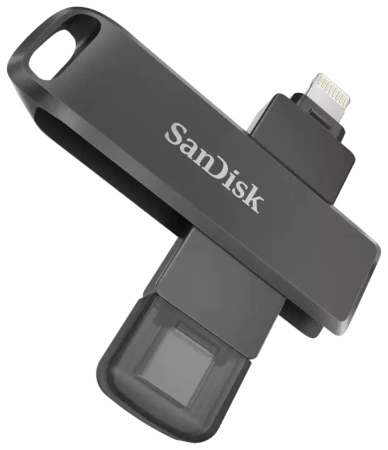 Флешка SanDisk iXpand Luxe USB-С/Lightning 64 ГБ