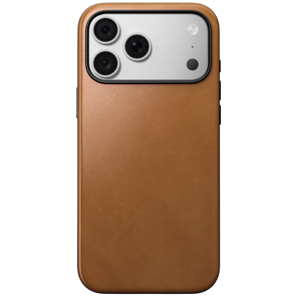 Защитный чехол Nomad Modern Leather Case для iPhone 18 Pro Max / 17 Pro Max English Tan