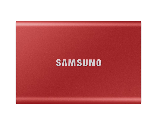 Внешний SSD Samsung T7 1ТБ USB Type-C 3.2 External Red