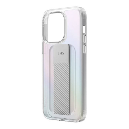 Чехол Uniq для iPhone 14 Pro Heldro Mount+Band Iridescent