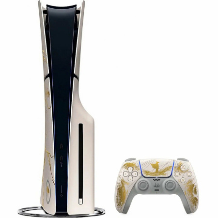 Игровая консоль Sony PlayStation 5 Slim 1Tb GHOST of YOTEI Limited Edition GOLD с дисководом