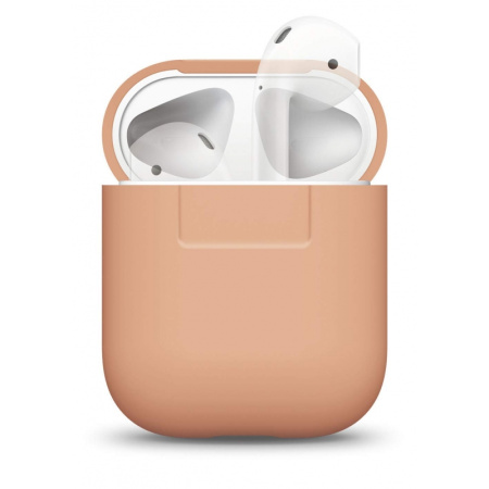 Чехол Elago для AirPods Silicone Сase Peach Чехол Elago для AirPods Silicone Сase Peach