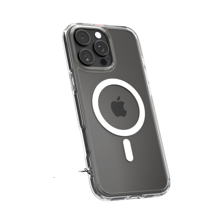 Защитный чехол Spigen Ultra Hybrid MagFit для iPhone 16 Pro White Защитный чехол Spigen Ultra Hybrid MagFit для iPhone 16 Pro White