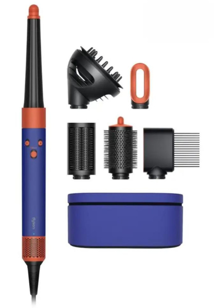 Стайлер Dyson HS08 Airwrap ID Long Diffuse Curly+Coily Vinca Blue/Topaz