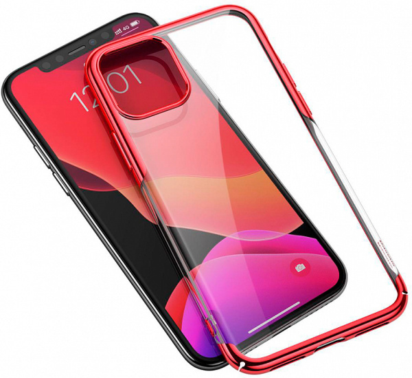 Защитный чехол Baseus Glitter для iPhone 11 Pro Red