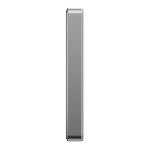 Внешний аккумулятор EnergEA AluPac 10K MagSafe 10000 мАч 15W, USB-C 20W Ultra Light Aluminium Natural Titanium