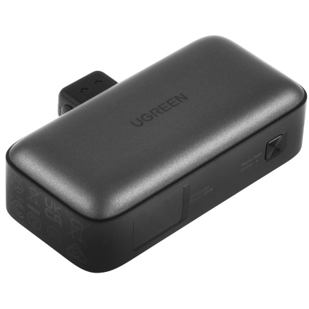 Внешний аккумулятор UGREEN PB503 Mini (35338) 5000mAh USB-C Power Bank PD 20W Gray