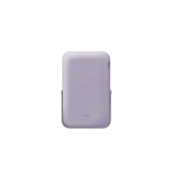 Внешний аккумулятор Uniq HOVEO 5000mAh Magnetic Wireless 15W USB-C PD 20W Lavender