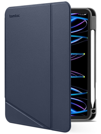 Чехол Tomtoc Inspire B50 Tri mode Case для iPad Pro 11 (2021/2022) Dark Blue