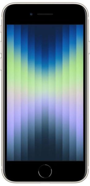 Смартфон Apple iPhone SE (2022) 128GB Starlight (Сияющая звезда)