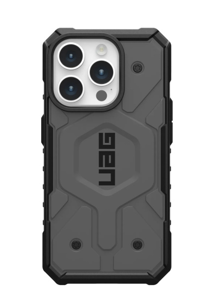 Защитный чехол UAG Pathfinder MagSafe iPhone 15 Pro Silver