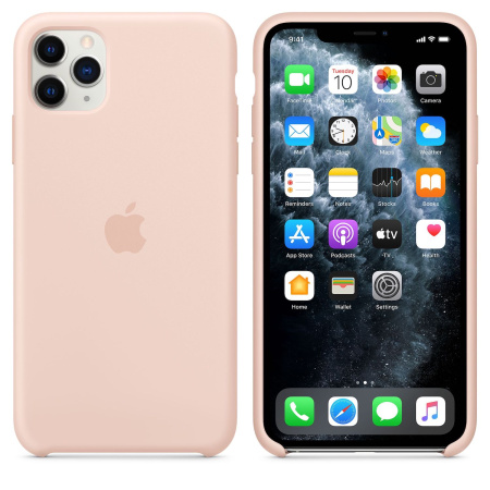 Чехол Apple iPhone 11 Pro Silicone Case Pink Sand