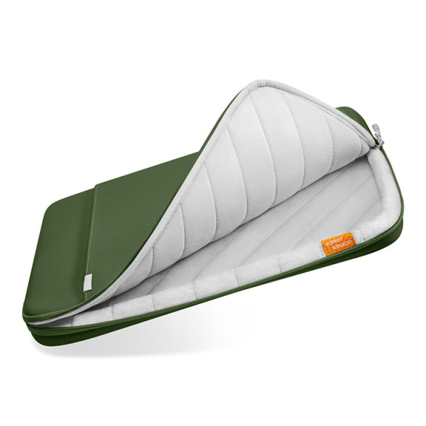 Чехол Tomtoc Defender A13 Laptop Sleeve для MacBook Air 15 Green