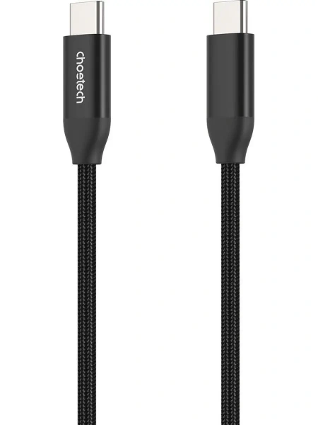 Кабель Choetech USB C to C 240W 5A 1m Black