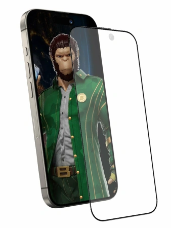 Защитное стекло BlueO для iPhone 15 Pro Anti-glare Matte Anti-Static Matte Black