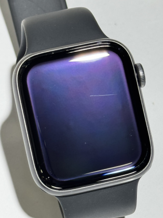 Apple Watch Series 6 44mm Space Grey Aluminum Case with Black Sport Band Б/У