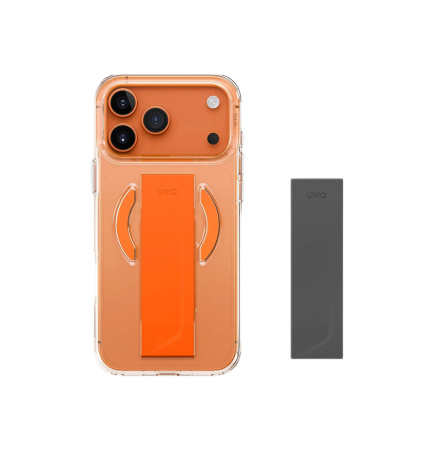 Чехол Uniq для iPhone 17 Pro Max Heldro Air MagSafe with FlexGrip Volt Orange