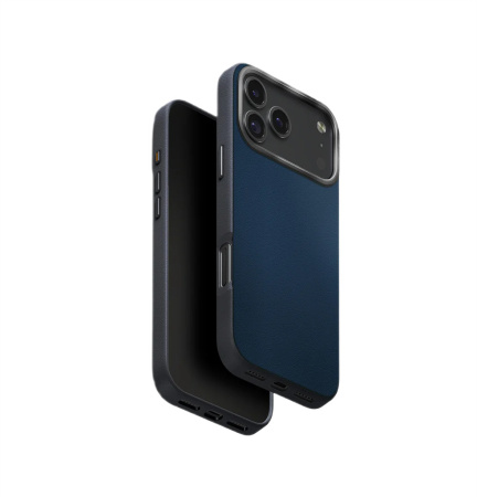 Защитный чехол UNIQ Lyden DS (MagSafe) для iPhone 17 Pro Max Steel Blue/Charcoal