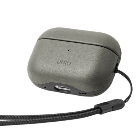 Чехол Uniq Terra Genuine Leather для AirPods Pro (2-го поколения) Lichen Green Чехол Uniq Terra Genuine Leather для AirPods Pro (2-го поколения) Lichen Green