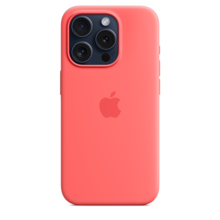 Чехол Apple iPhone 15 Pro Silicone Case with MagSafe Guava