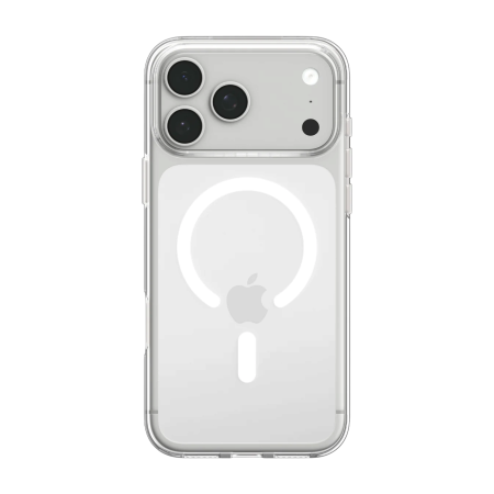Защитный чехол Spigen Liquid Crystal MagSafe для iPhone 18 Pro / 17 Pro Clear White