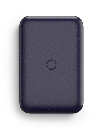 Внешний аккумулятор Uniq HYDEAIR 10000W Wireless 7.5/10W, USB-C PD 18W Indigo